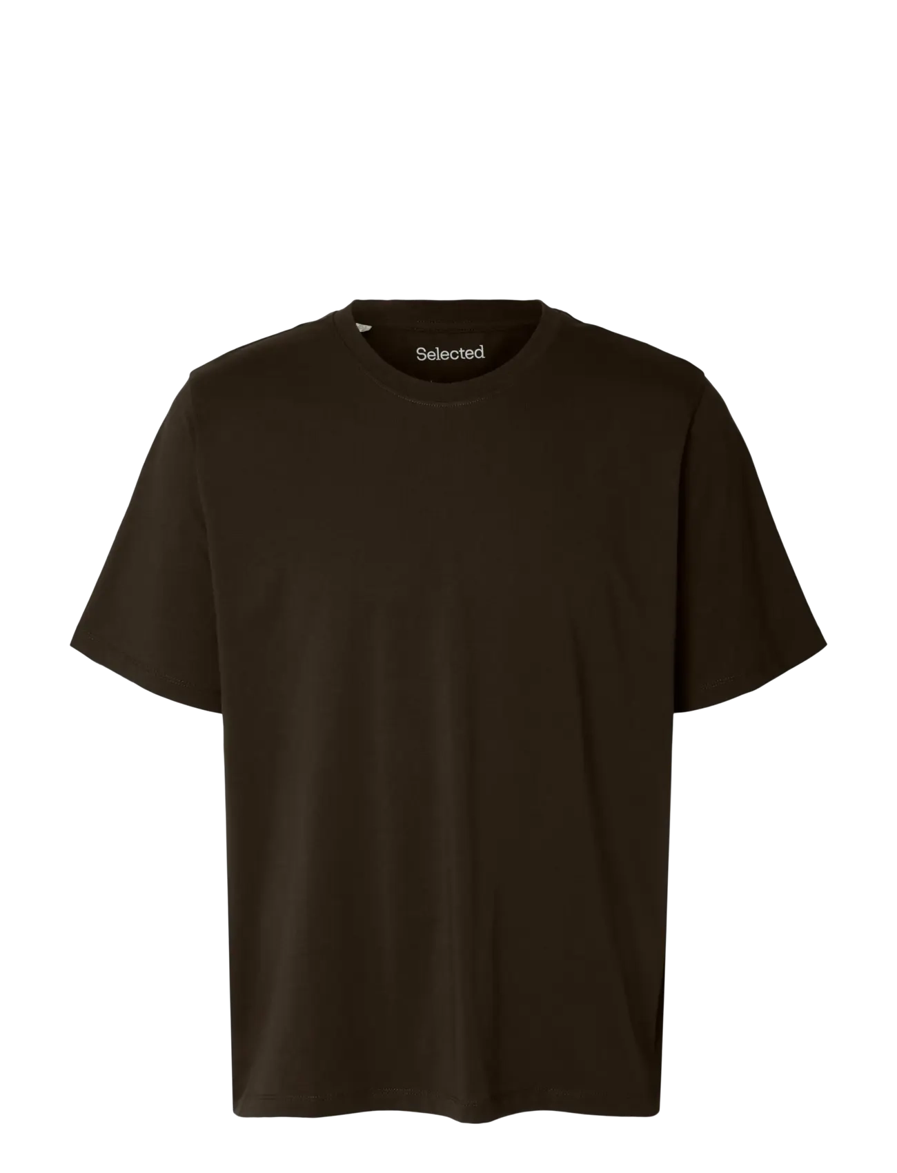 Selected - SLMASPEN SS O-NECK TEE NOOS - lühikeste varrukatega t-särgid - delicioso - 1