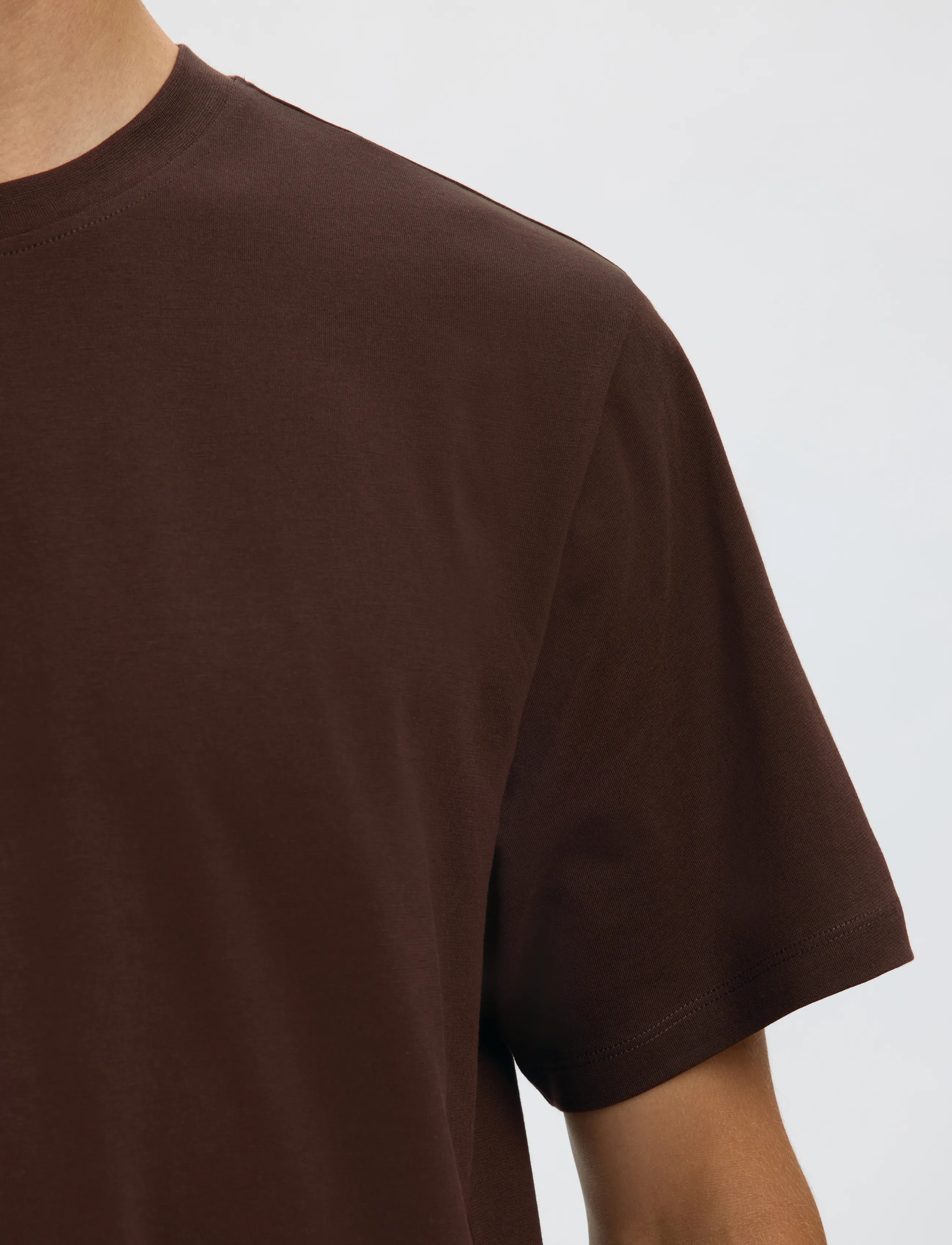 Selected - SLMASPEN SS O-NECK TEE NOOS - lühikeste varrukatega t-särgid - delicioso - 4