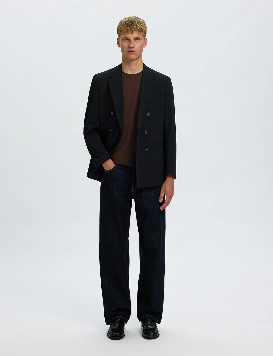 Selected - SLMASPEN SS O-NECK TEE NOOS - lühikeste varrukatega t-särgid - delicioso - 5