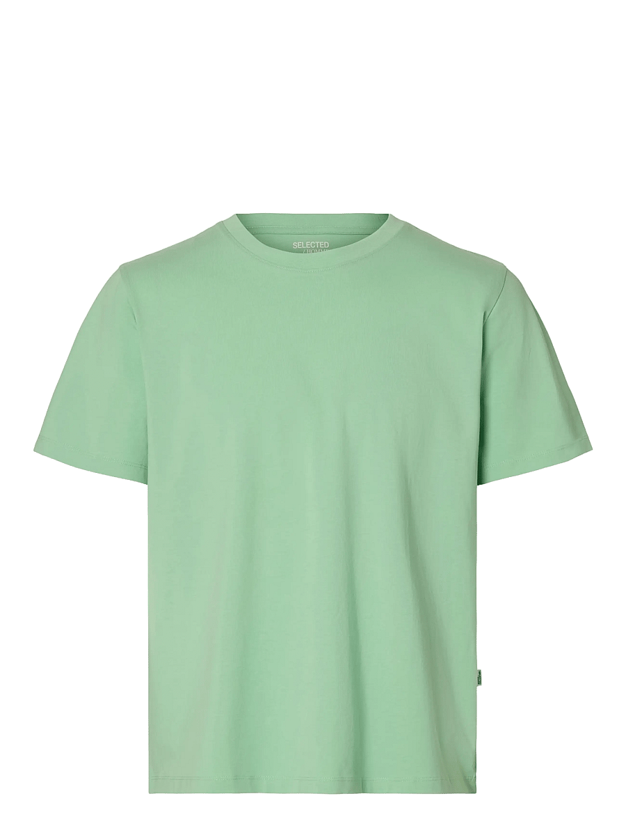 Selected - SLMASPEN SS O-NECK TEE NOOS - lühikeste varrukatega t-särgid - hemlock - 1