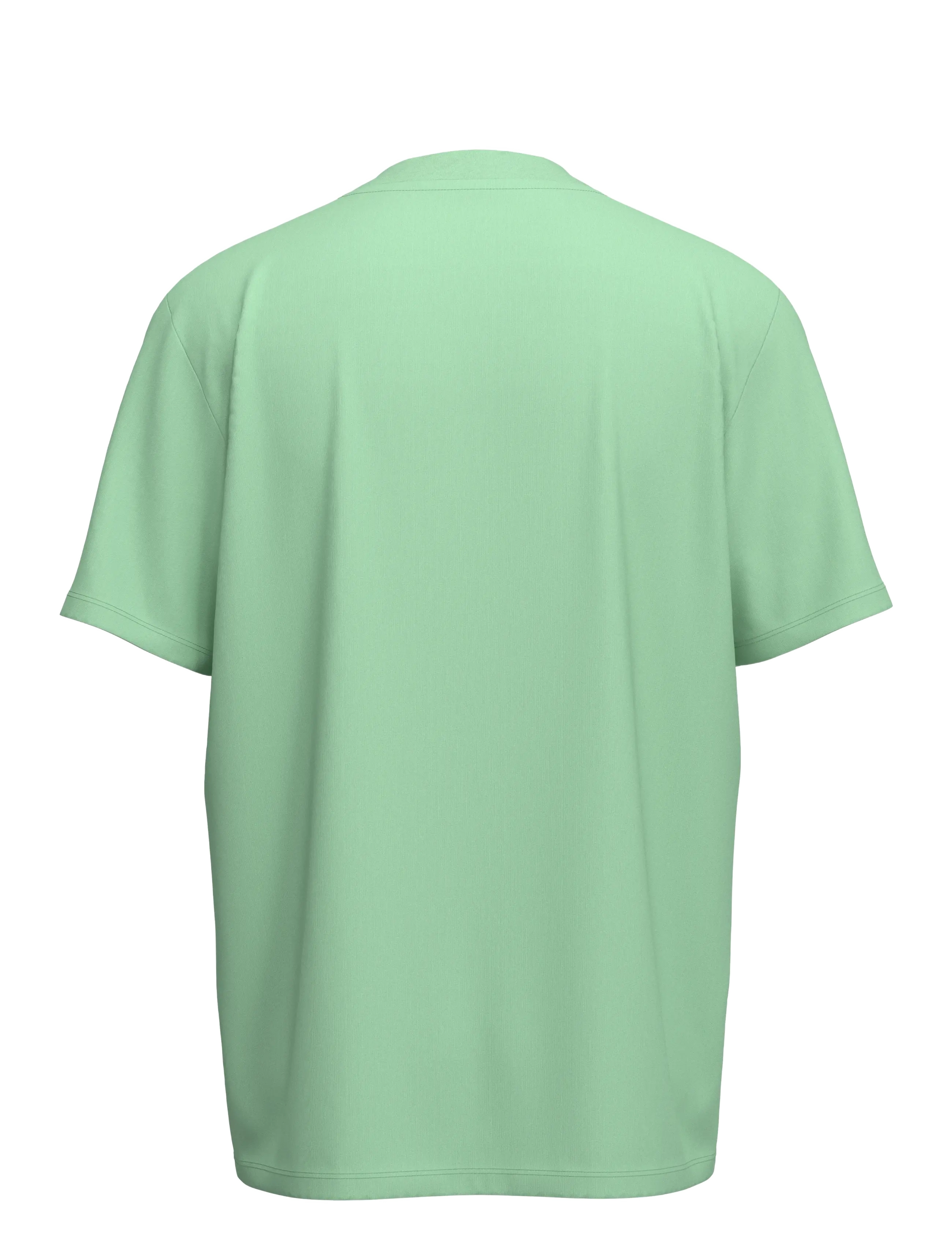 Selected - SLMASPEN SS O-NECK TEE NOOS - kortærmede t-shirts - hemlock - 2