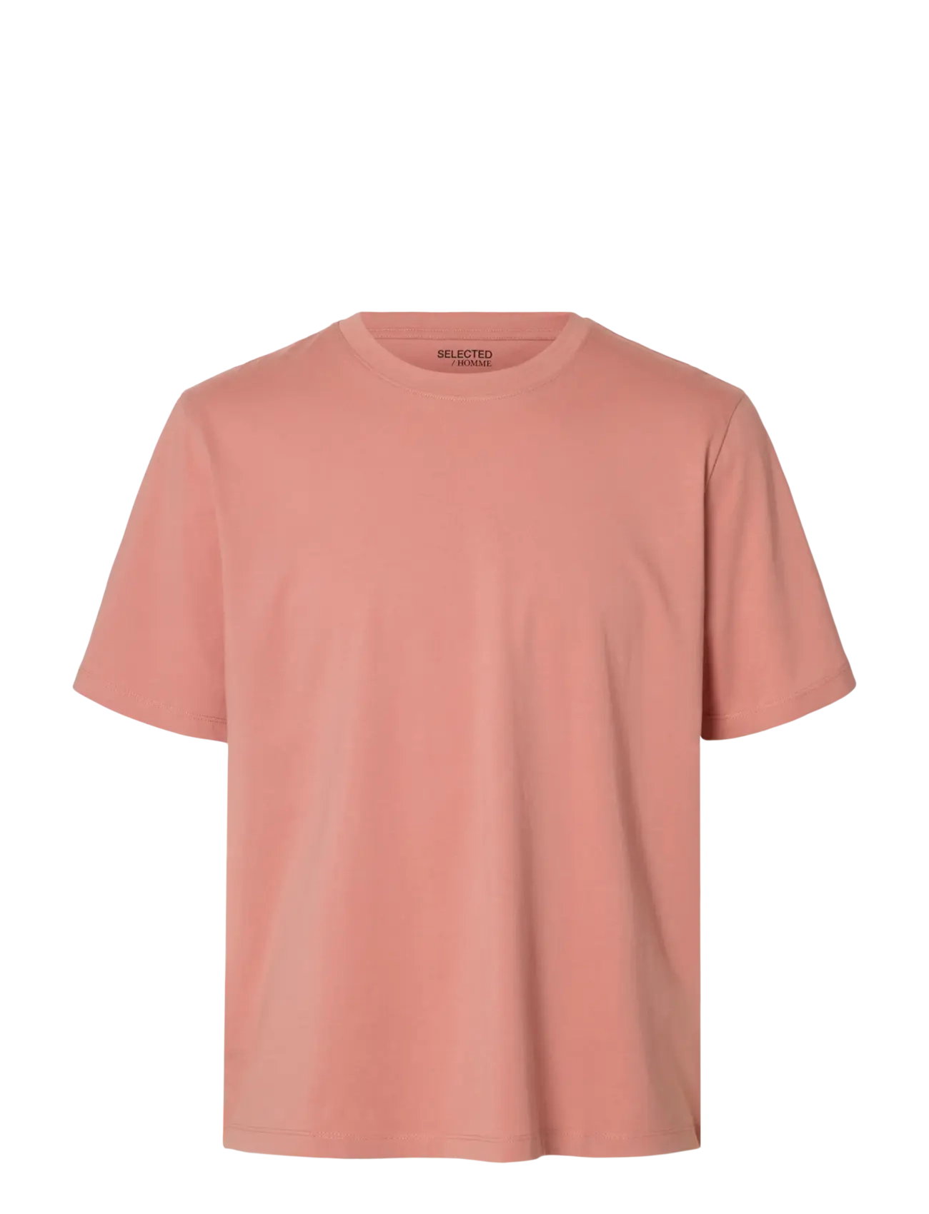 Selected SLHASPEN SS O-NECK TEE NOOS - T-shirts - ROSE DAWN / pink/rose