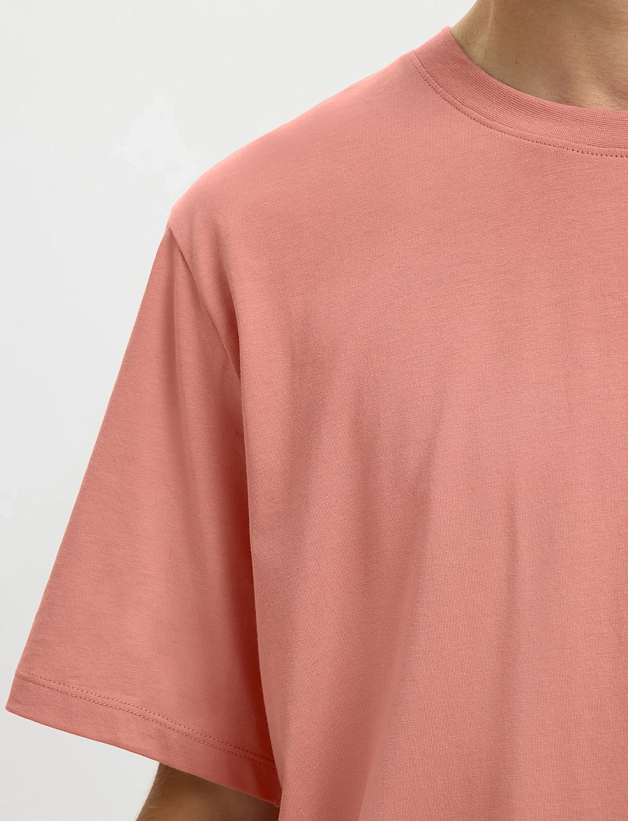 Selected - SLMASPEN SS O-NECK TEE NOOS - lühikeste varrukatega t-särgid - rose dawn - 4