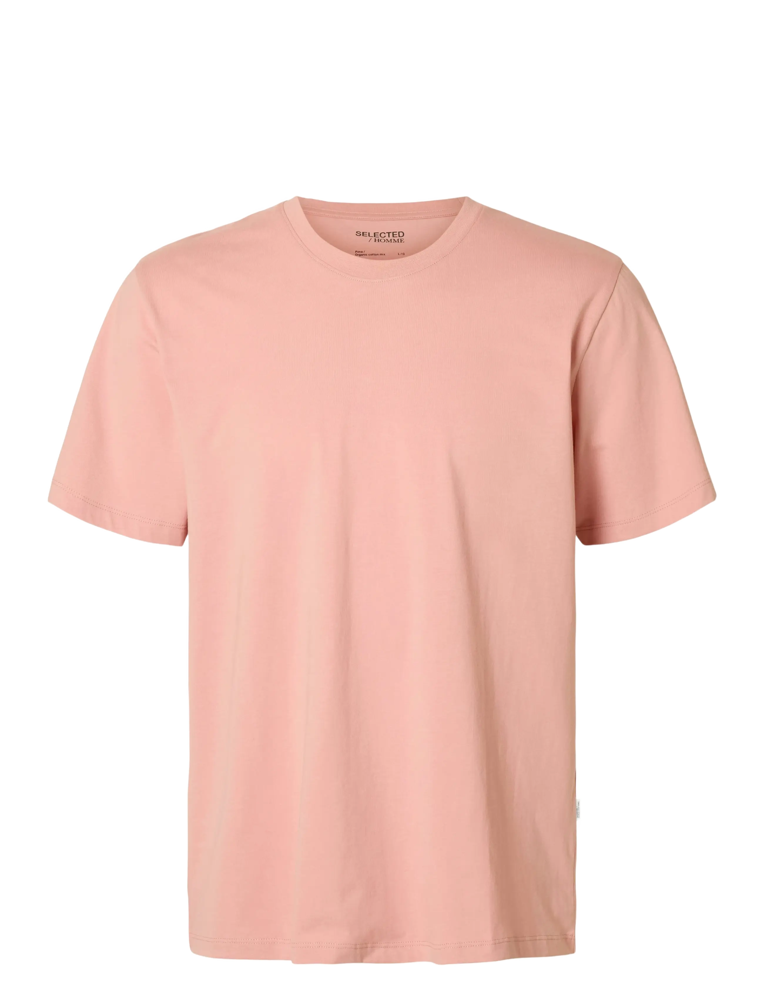 Selected - SLMASPEN SS O-NECK TEE NOOS - kortærmede t-shirts - rose tan - 1