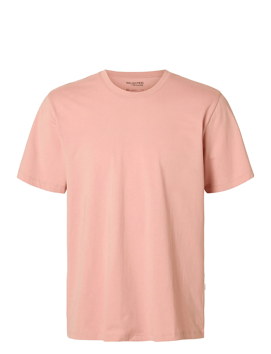 Selected - SLMASPEN SS O-NECK TEE NOOS - marškinėliai trumpomis rankovėmis - rose tan - 1