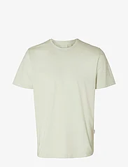 Selected Homme - SLHASPEN MINI STR SS O-NECK TEE NOOS - lowest prices - bok choy - 0