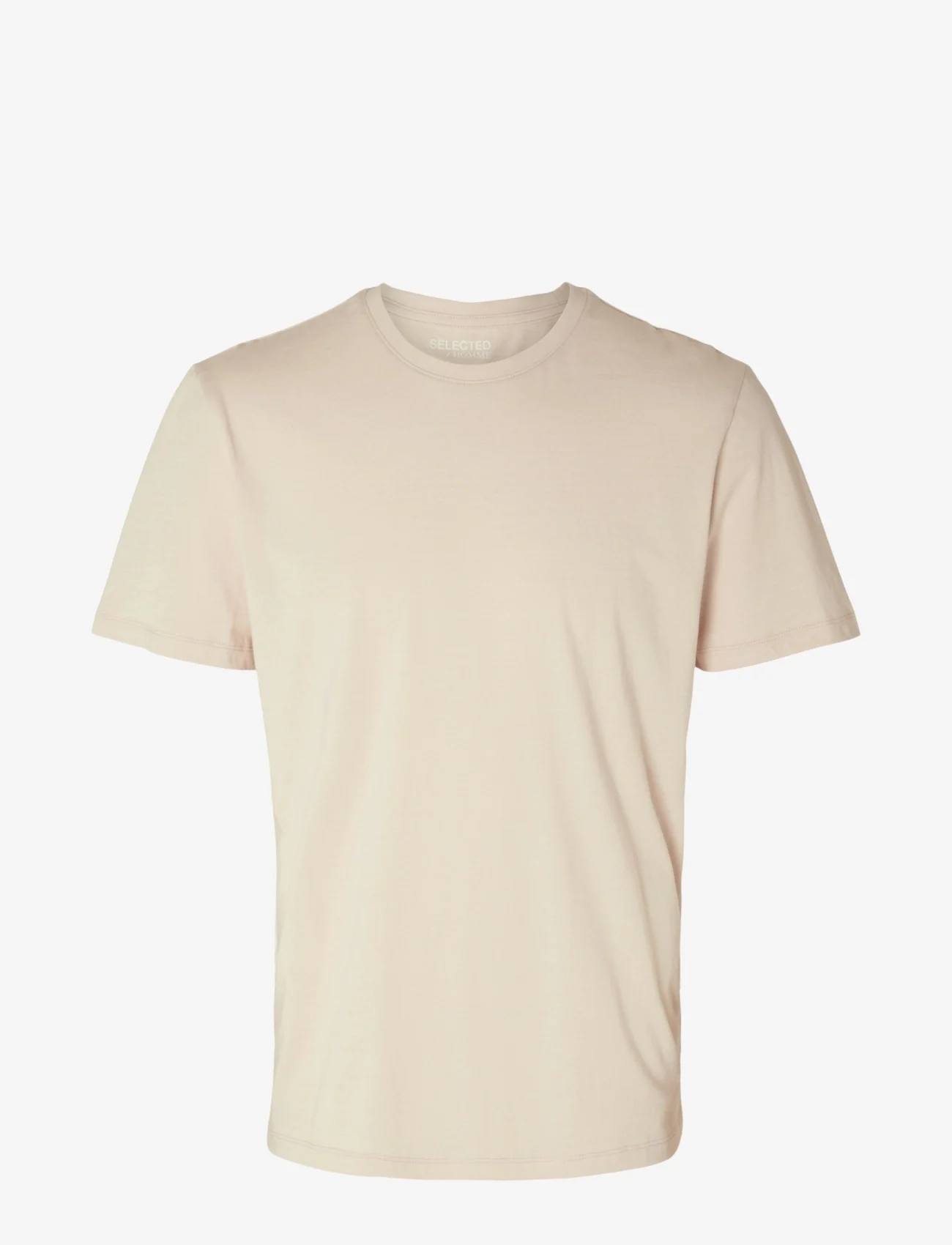 Selected Homme - SLHASPEN MINI STR SS O-NECK TEE NOOS - lowest prices - cameo rose - 0
