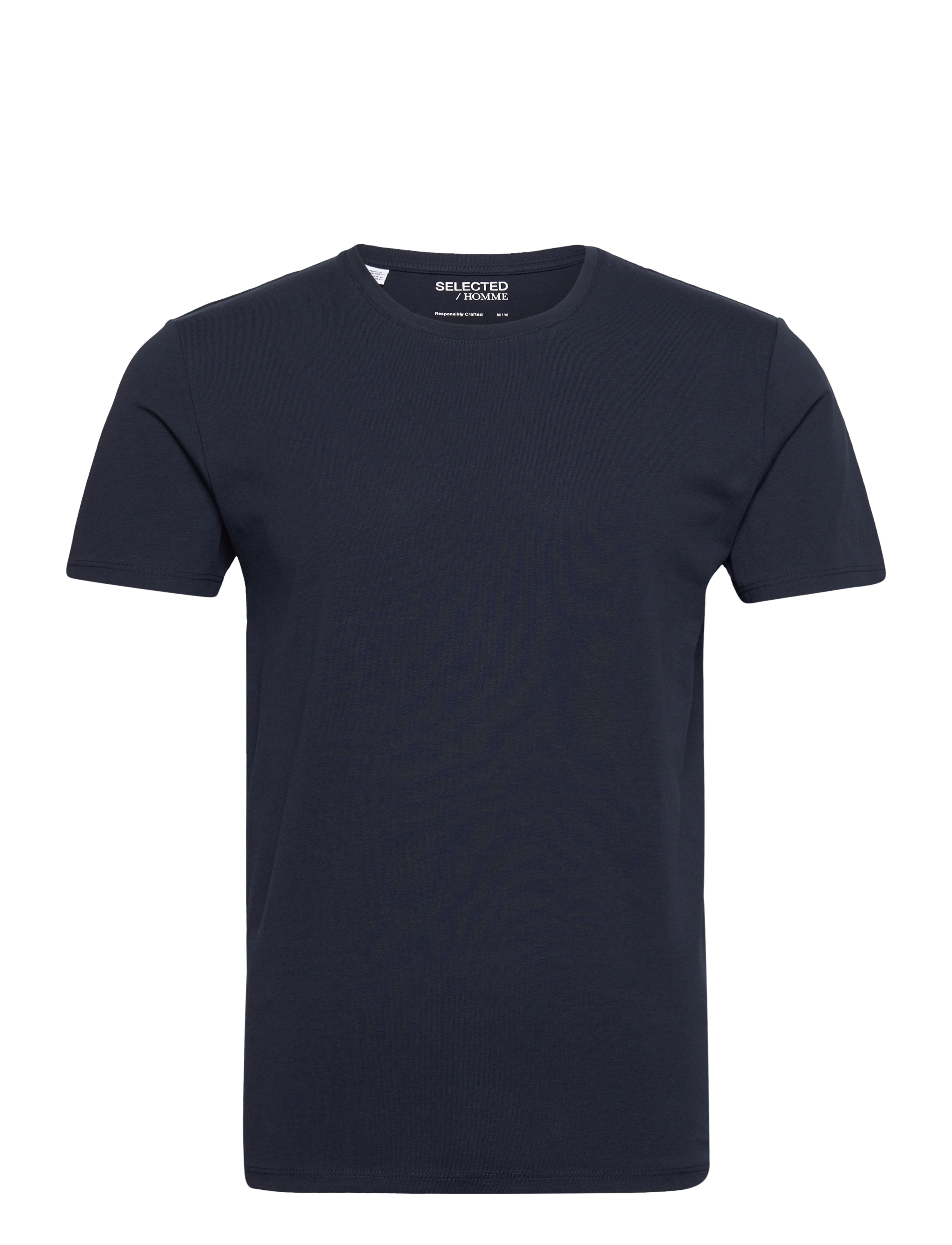 Selected - SLHAEL SS O-NECK TEE NOOS - navy blazer - 1