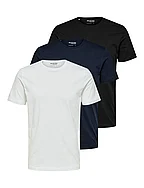 SLHAXEL SS O-NECK TEE 3 PACK NOOS - BLACK