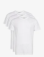 SLHAXEL SS O-NECK TEE 3 PACK NOOS - BRIGHT WHITE