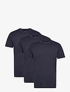 SLHAXEL SS O-NECK TEE 3 PACK NOOS - NAVY BLAZER