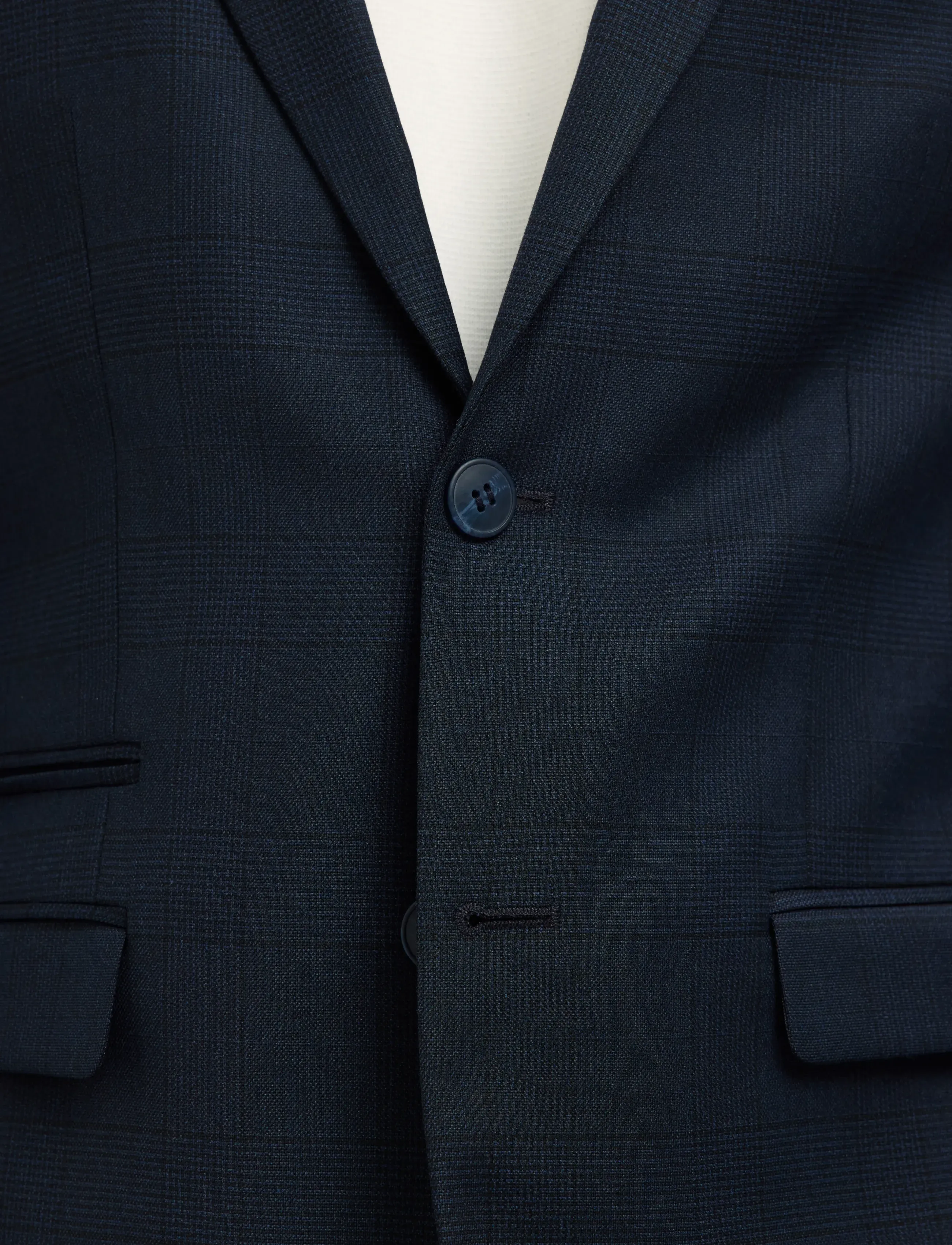 Selected - SLHSLIM-NEIL CHK BLZ NOOS - einreiher - dark navy - 3