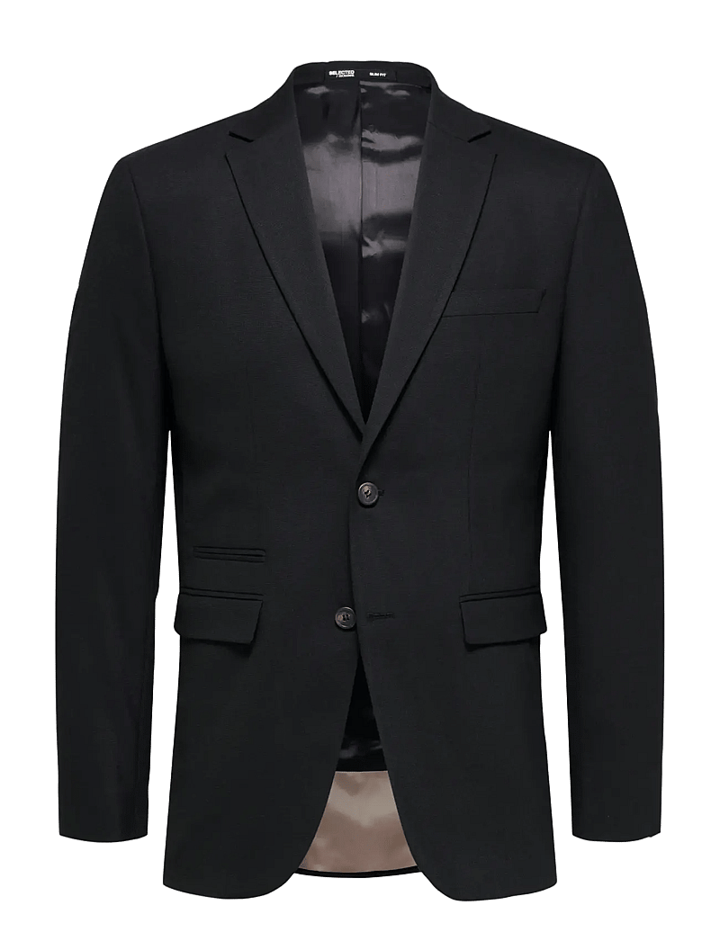 Selected - SLHSLIM-NEIL BLZ NOOS - enkelknäppta kavajer - black - 1