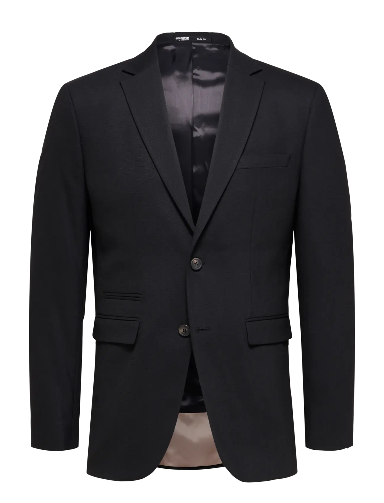 Selected SLMSLIM-NEIL BLZ NOOS - Tøj - BLACK / black