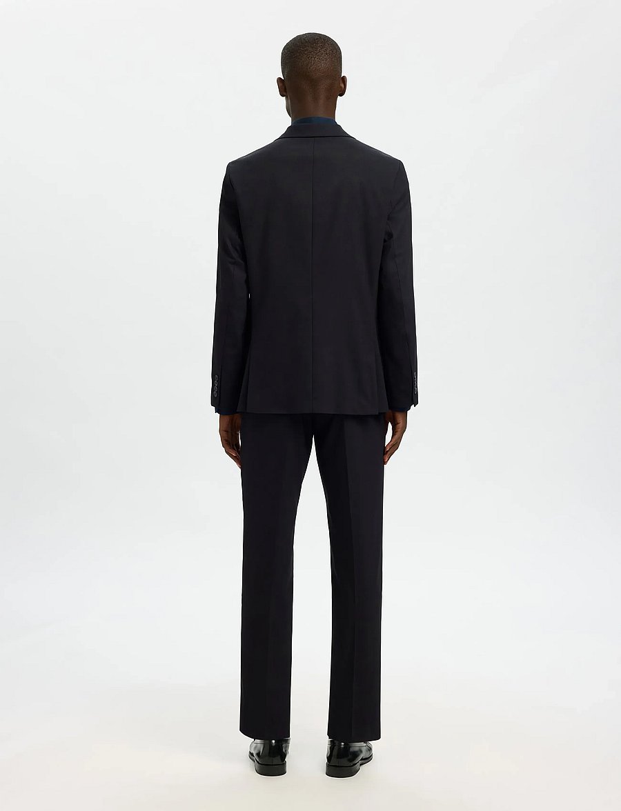 Selected - SLMSLIM-NEIL BLZ NOOS - einreiher - black - 3