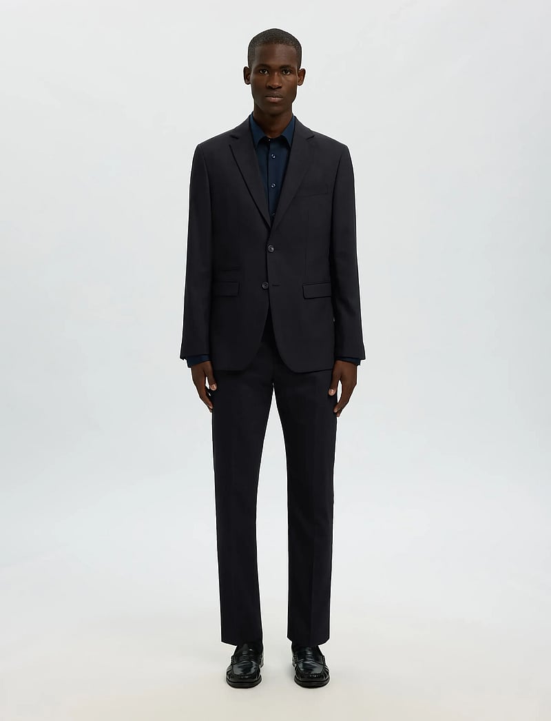 Selected - SLHSLIM-NEIL BLZ NOOS - enkelknäppta kavajer - black - 5