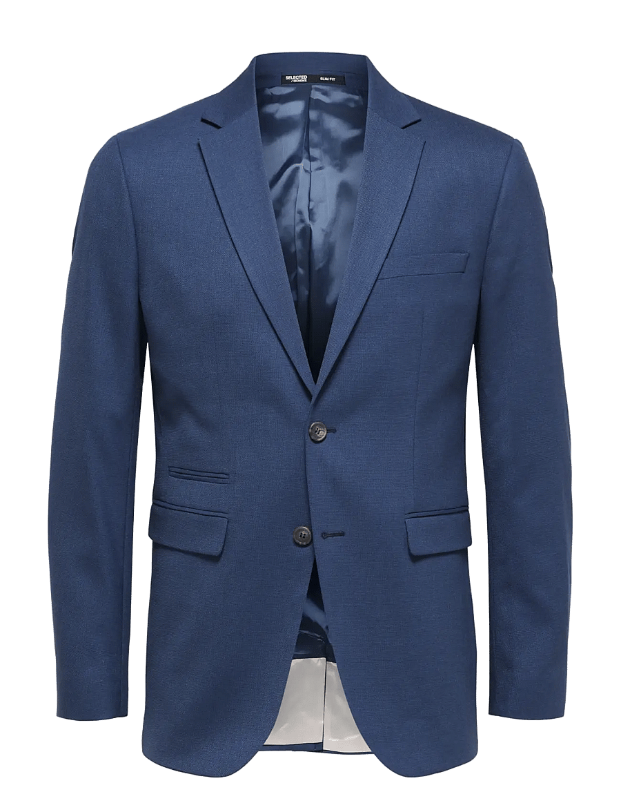 Selected - SLMSLIM-NEIL BLZ NOOS - enkeltradede blazere - blue depths - 1