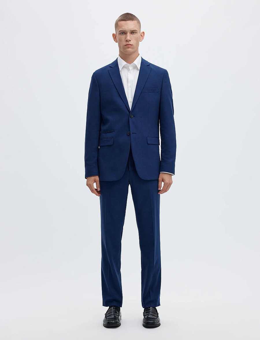 Selected - SLMSLIM-NEIL BLZ NOOS - einreiher - blue depths - 3