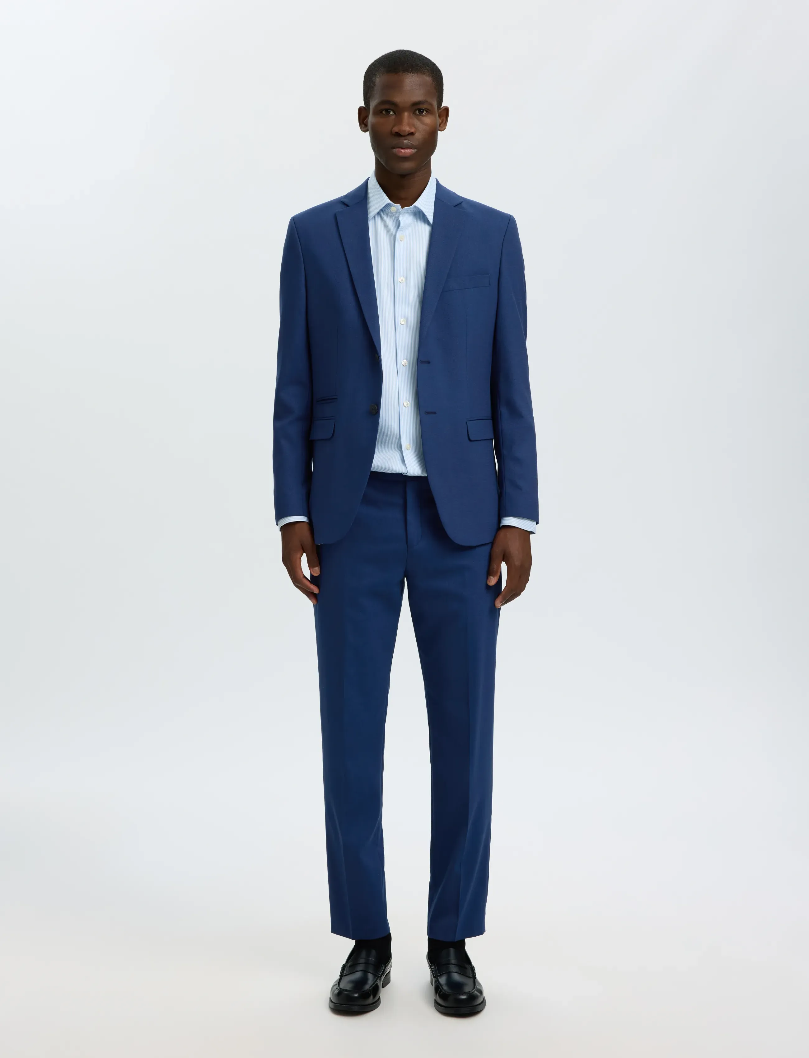 Selected - SLMSLIM-NEIL BLZ NOOS - enkeltradede blazere - blue depths - 3