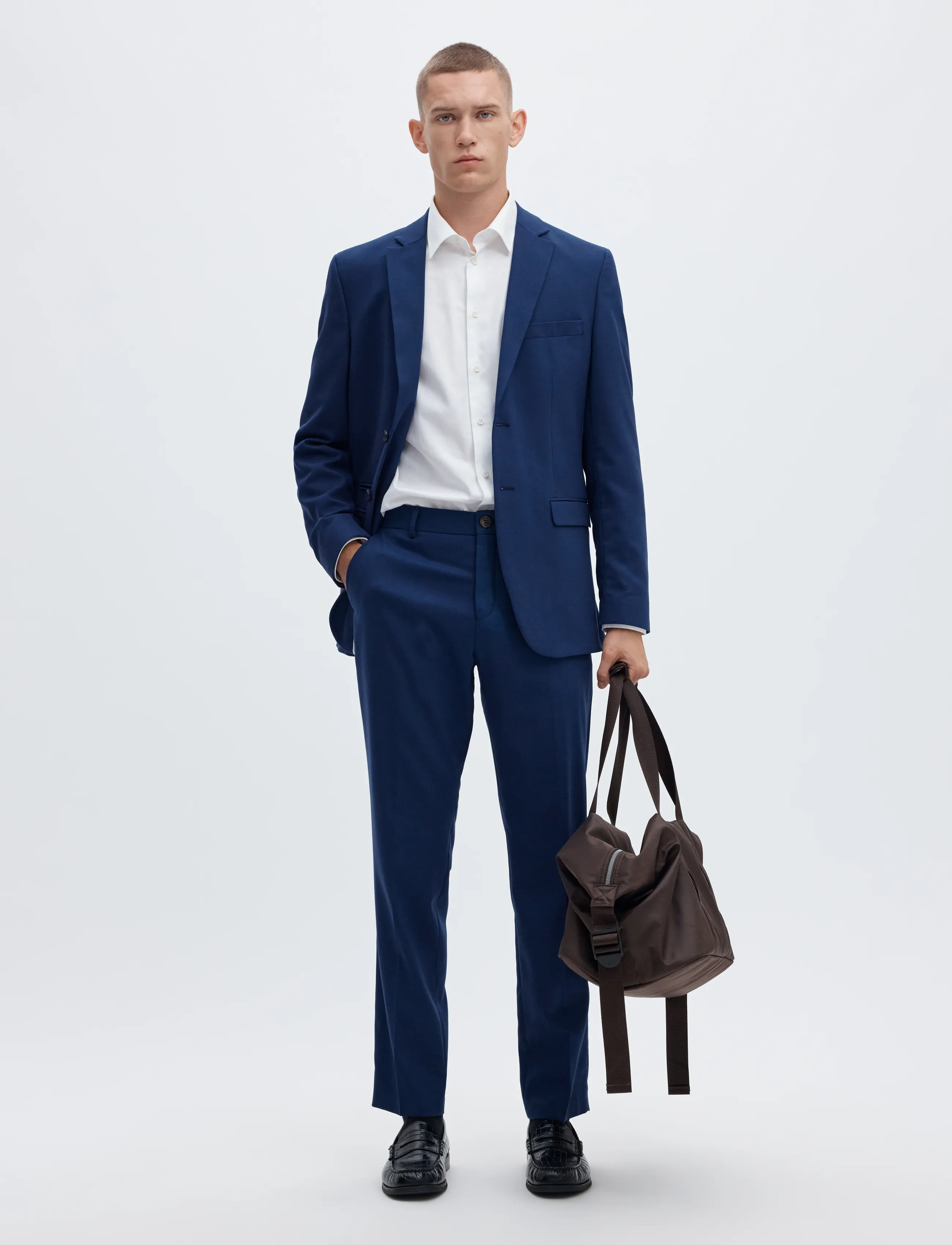 Selected - SLMSLIM-NEIL BLZ NOOS - einreiher - blue depths - 5