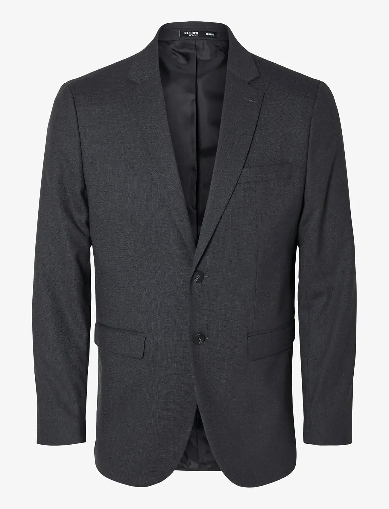Selected - SLMSLIM-NEIL BLZ NOOS - single breasted blazers - charcoal gray - 0