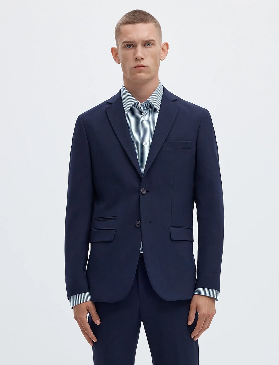 Selected - SLMSLIM-NEIL BLZ NOOS - enkelknäppta kavajer - navy blazer - 0