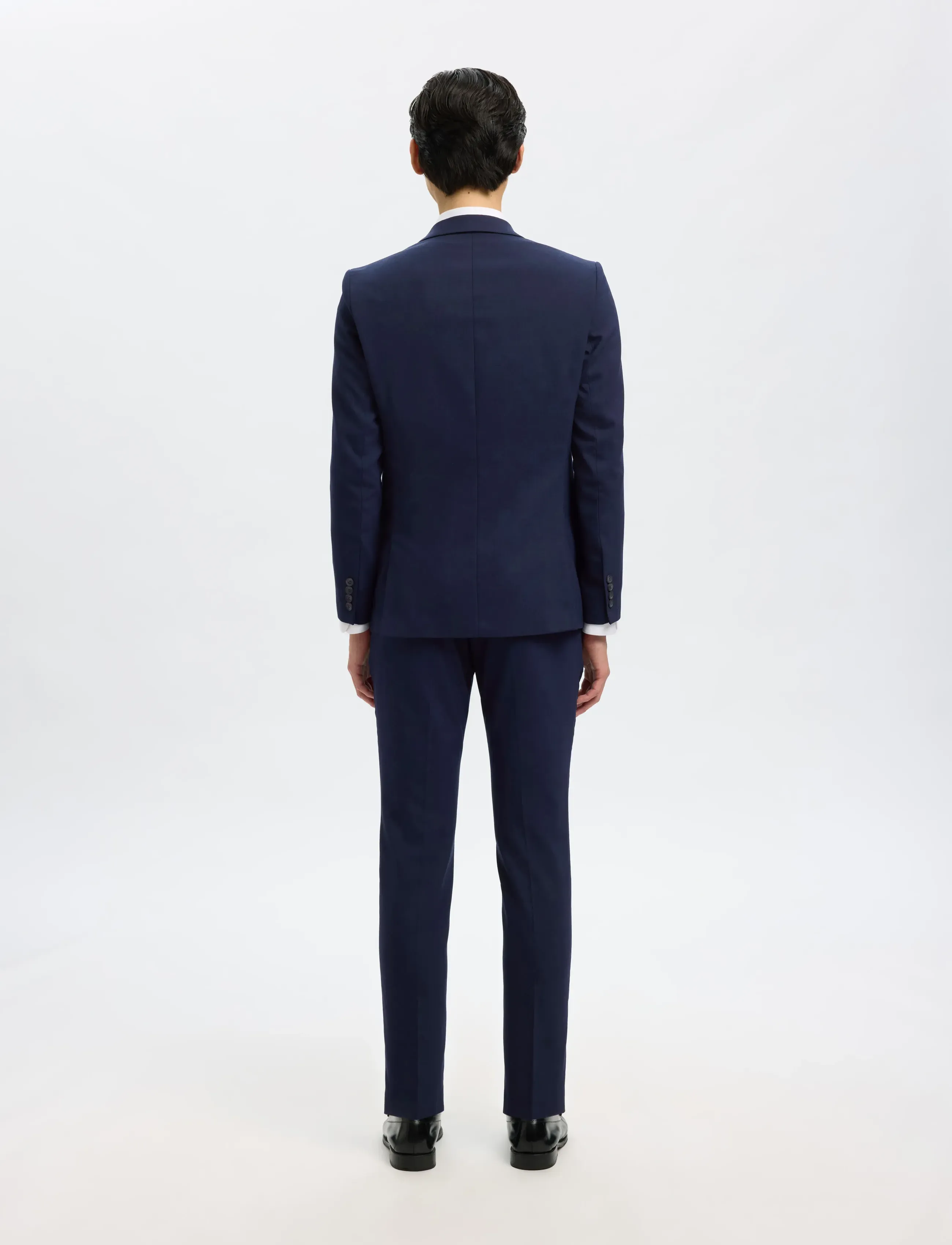 Selected - SLMSLIM-NEIL BLZ NOOS - vienaeiliai švarkai - navy blazer - 2