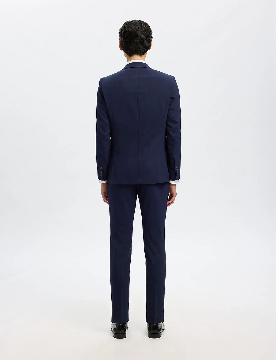 Selected - SLMSLIM-NEIL BLZ NOOS - vienaeiliai švarkai - navy blazer - 2