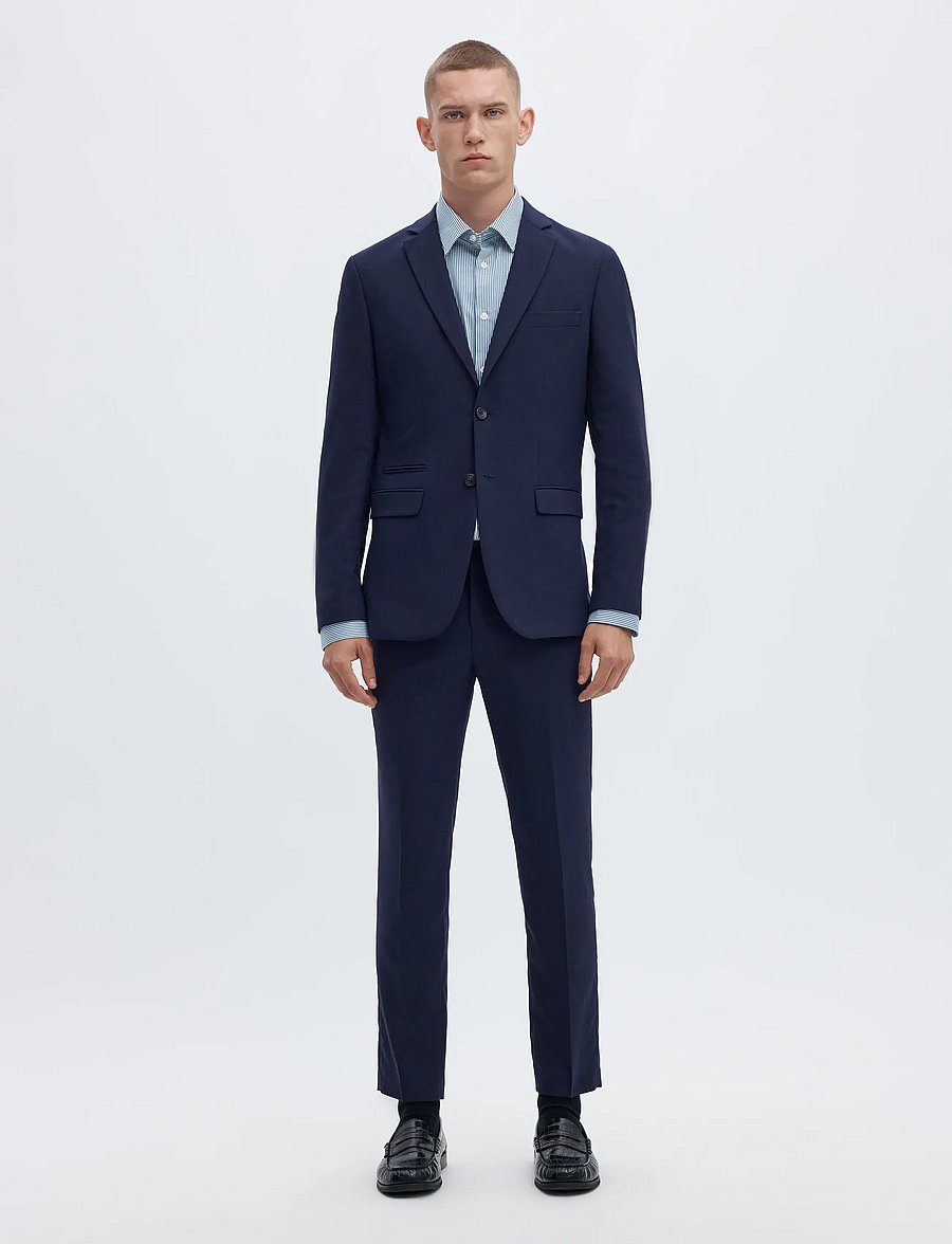 Selected - SLMSLIM-NEIL BLZ NOOS - enkelknäppta kavajer - navy blazer - 3