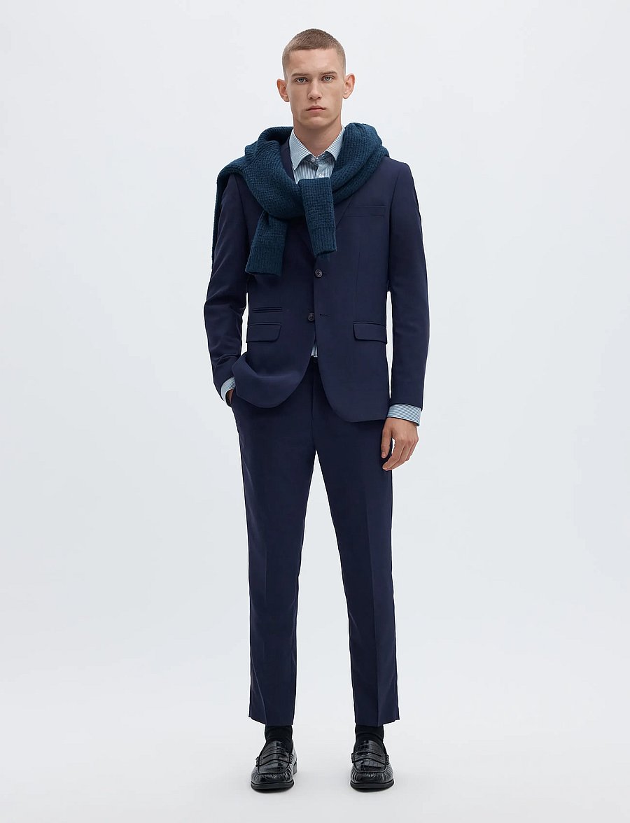 Selected - SLMSLIM-NEIL BLZ NOOS - enkelknäppta kavajer - navy blazer - 5