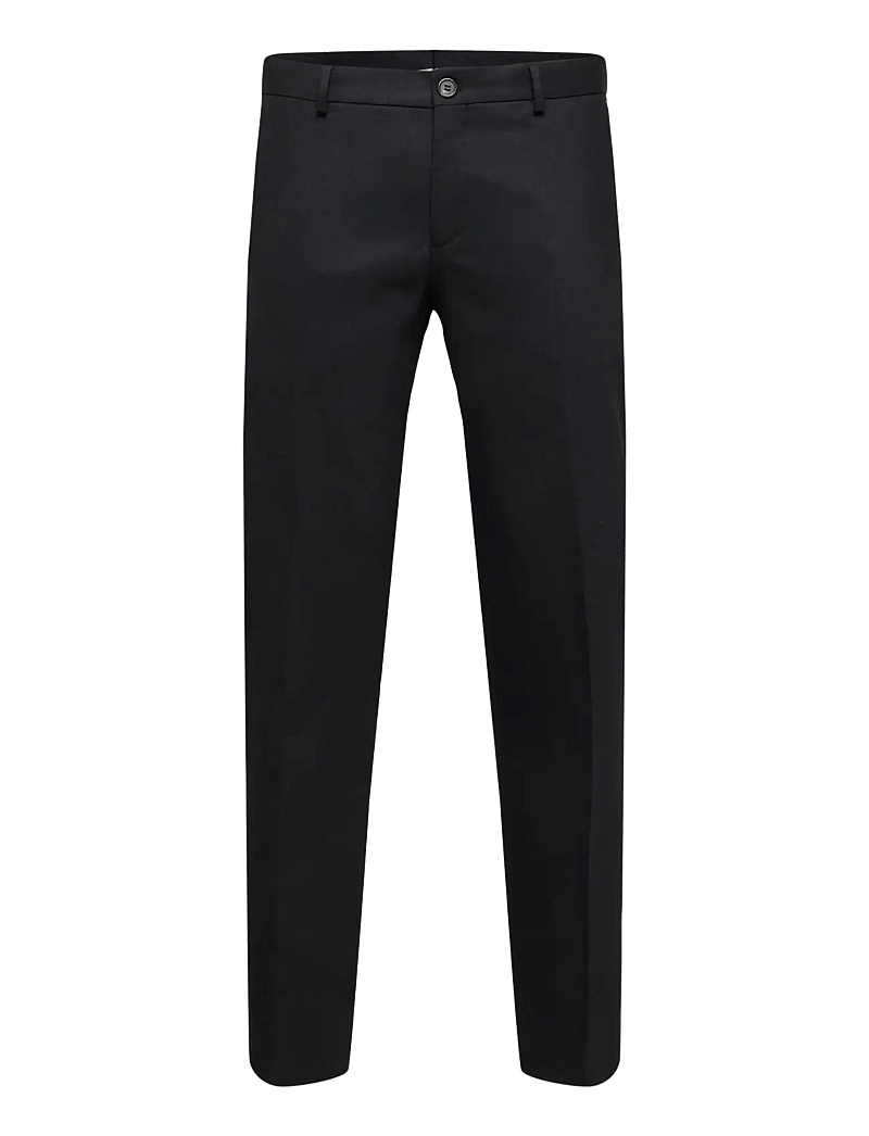 Selected - SLMSLIM-NEIL TRS NOOS - kostymbyxor - black - 1