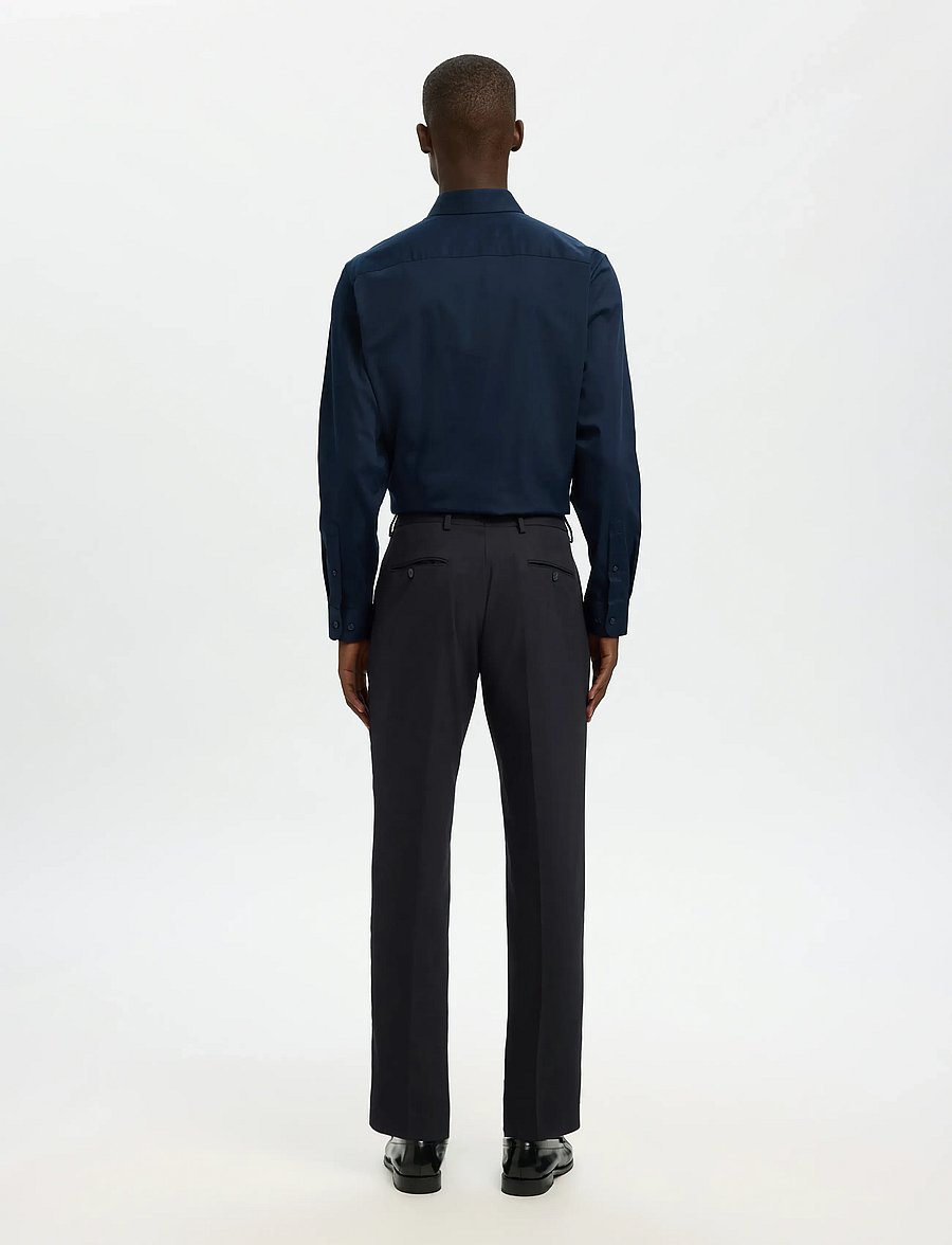 Selected - SLMSLIM-NEIL TRS NOOS - habitbukser - black - 3
