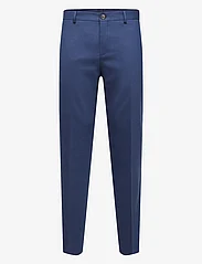 Selected Homme - SLHSLIM-NEIL TRS NOOS - formal trousers - blue depths - 0