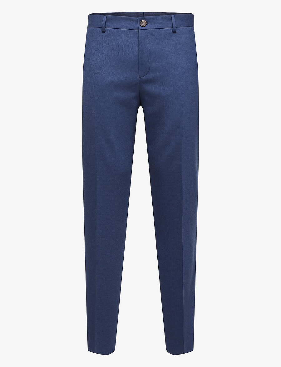 Selected - SLMSLIM-NEIL TRS NOOS - habitbukser - blue depths - 1