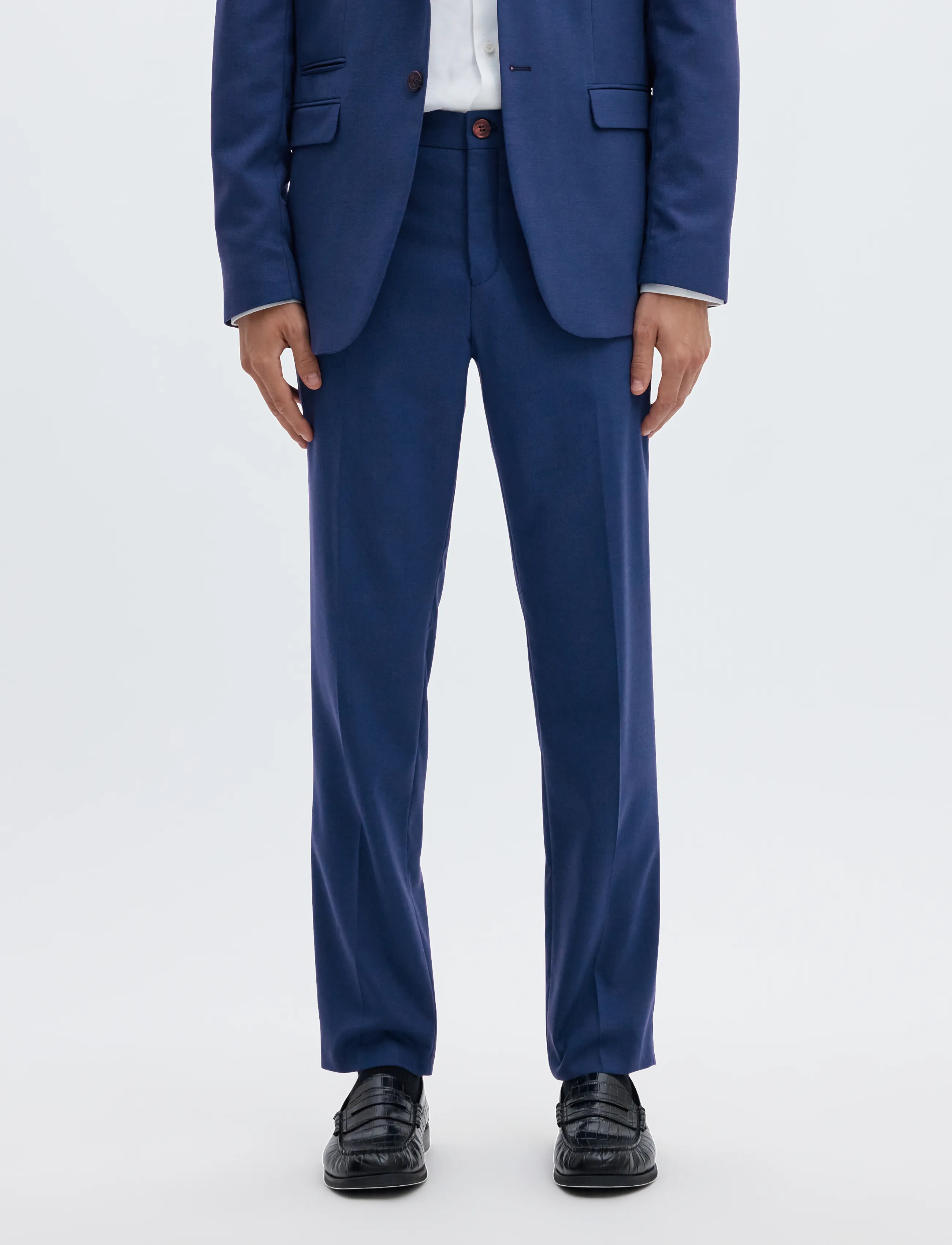Selected SLMSLIM-NEIL TRS NOOS - Kläder - BLUE DEPTHS / blue