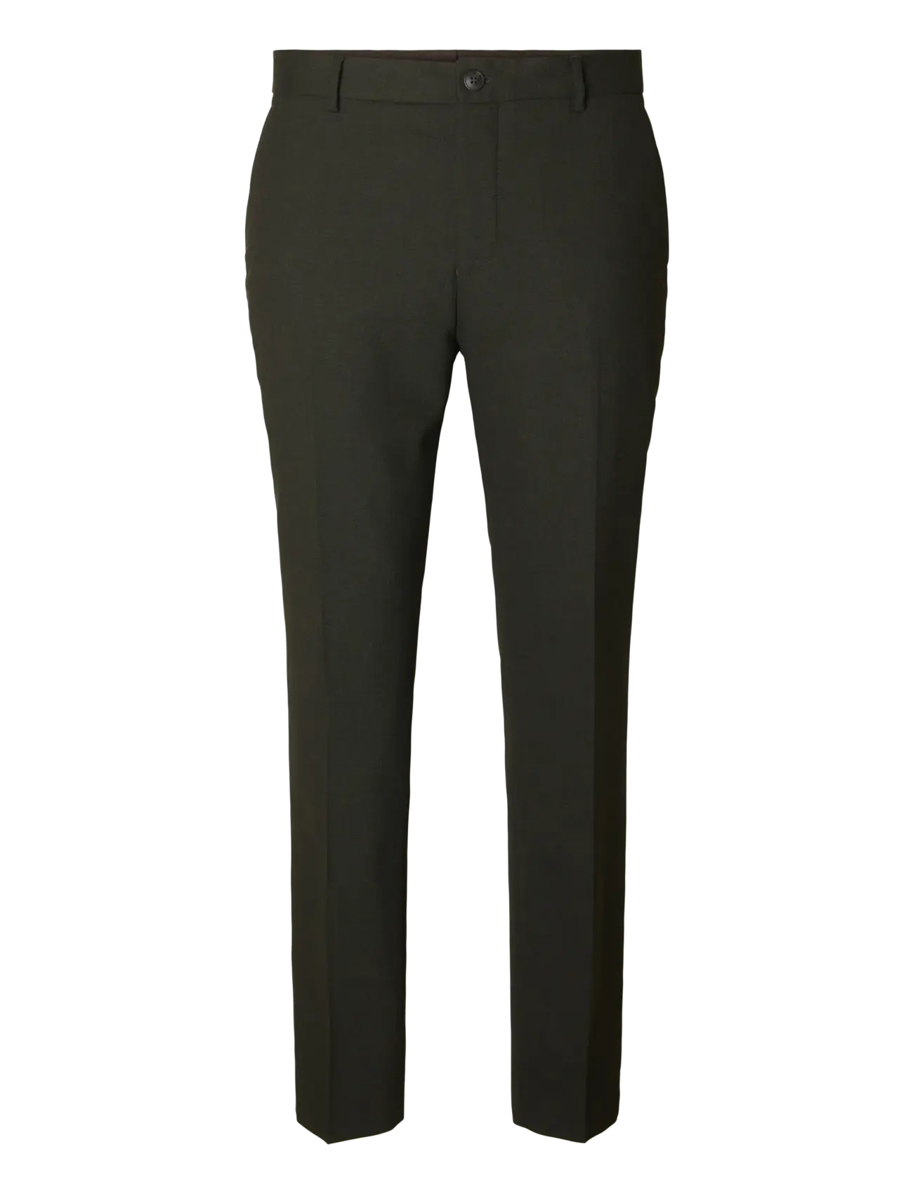 Selected SLMSLIM-NEIL TRS NOOS - Puvunhousut - DARK GREEN / green