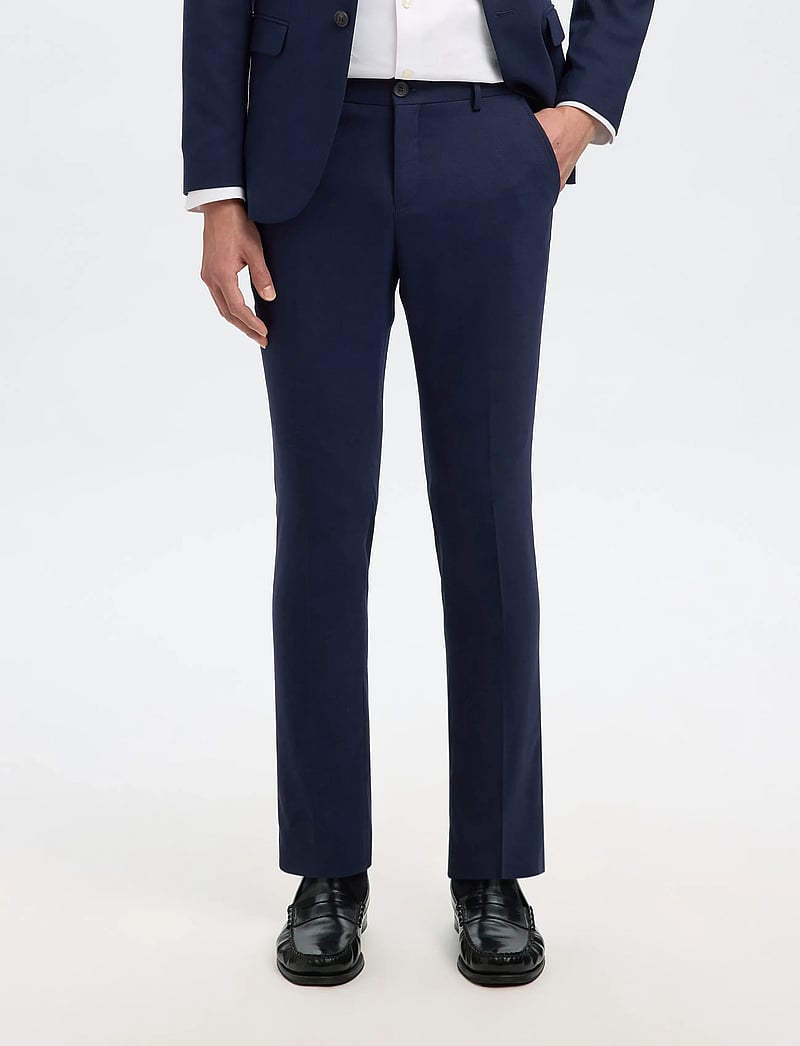 Selected - SLHSLIM-NEIL TRS NOOS - habitbukser - navy blazer - 0