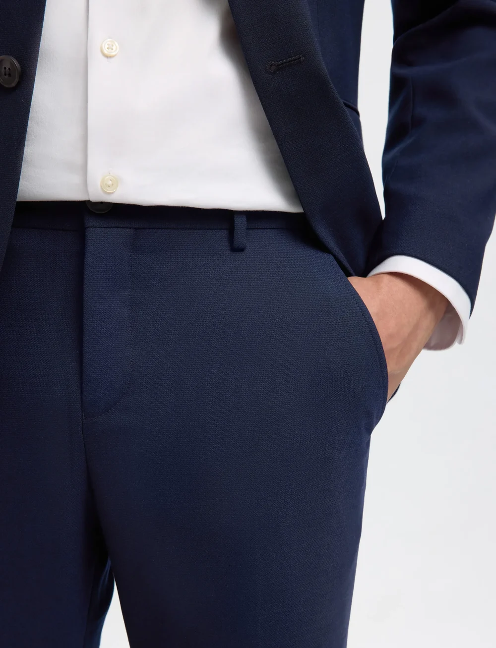 Selected - SLHSLIM-NEIL TRS NOOS - od garnituru - navy blazer - 4