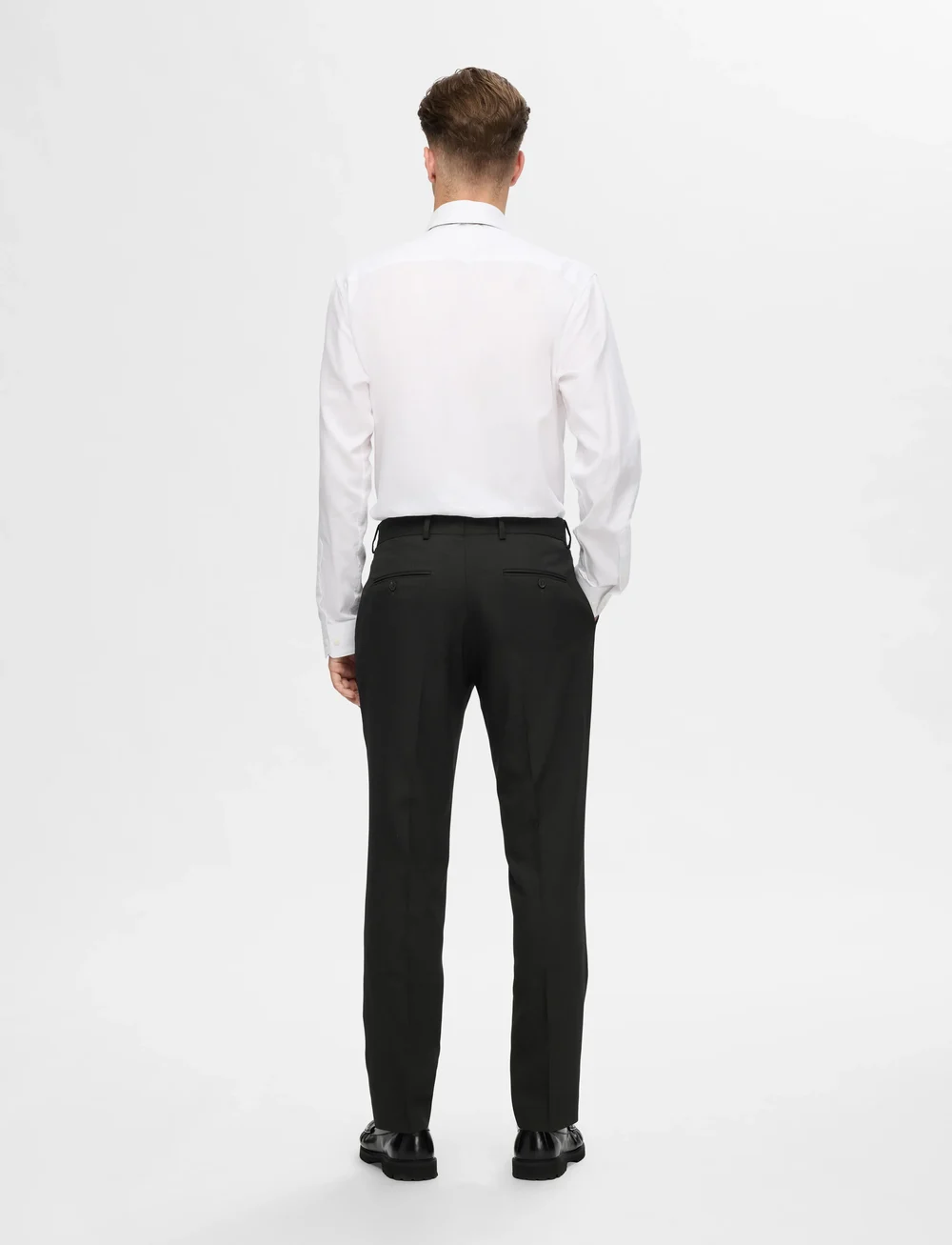 Selected - SLHSLIM-NEIL TRS NOOS - suit trousers - rosin - 2