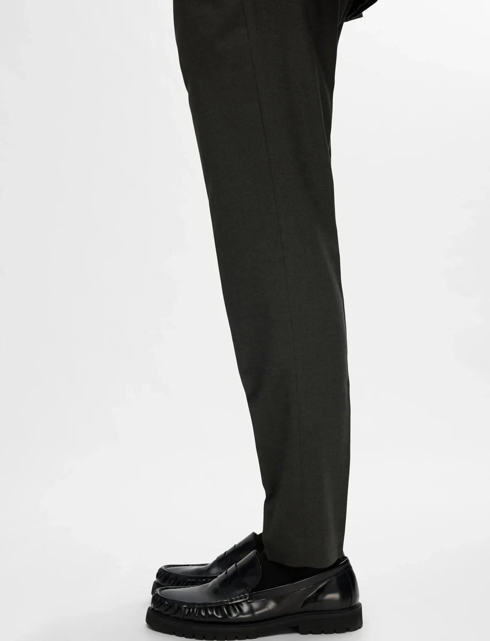 Selected - SLHSLIM-NEIL TRS NOOS - suit trousers - rosin - 4