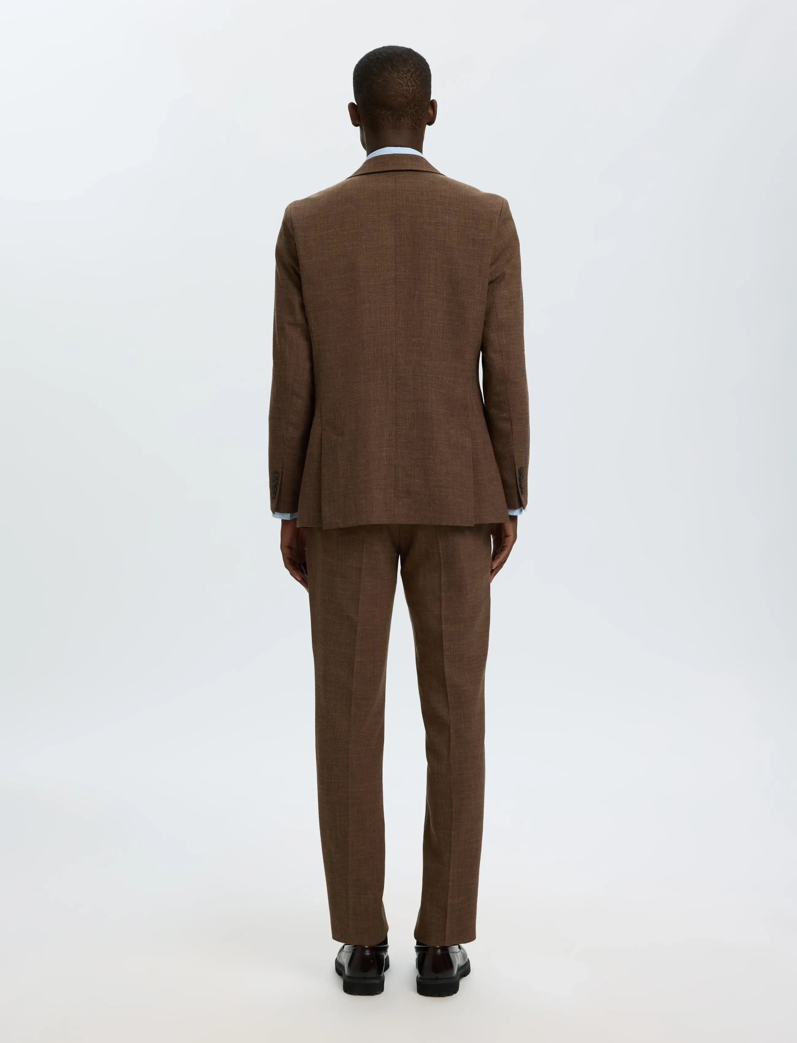 Selected - SLMSLIM-OASIS LINEN BLZ NOOS - enkeltradede blazere - delicioso - 2