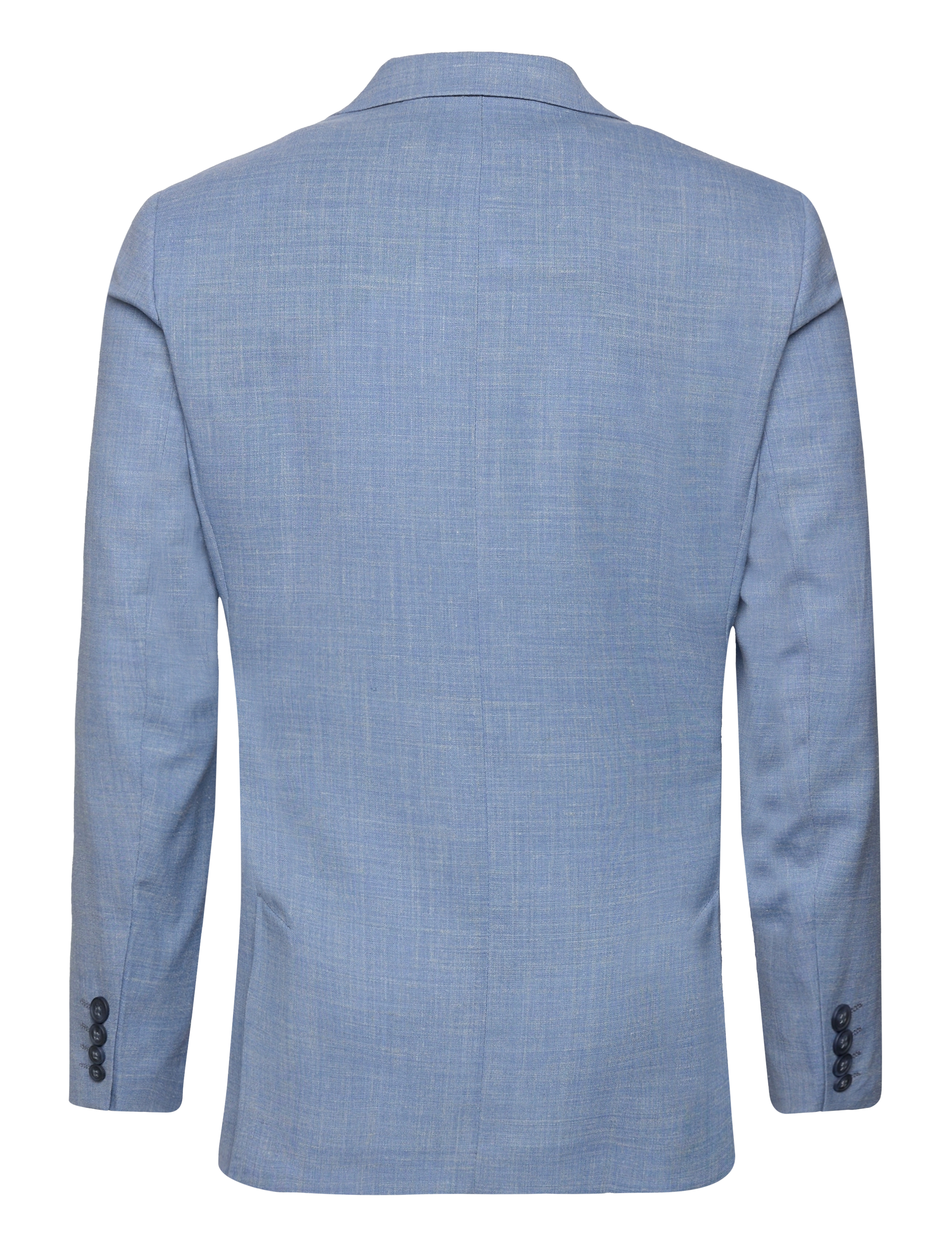 Selected - SLMSLIM-OASIS LINEN BLZ NOOS - vienrindas žaketes - light blue - 2