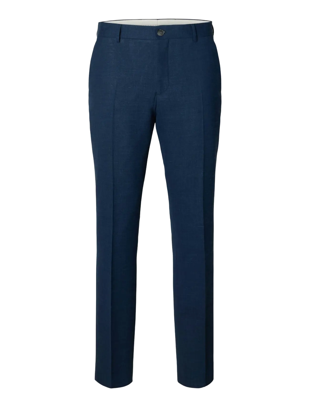 SELECTED Slmslim-Oasis Linen Trs Noos Navy - 56 - Herren