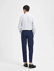 Selected Homme - SLHSLIM-OASIS LINEN TRS NOOS - linen trousers - dark navy - 3