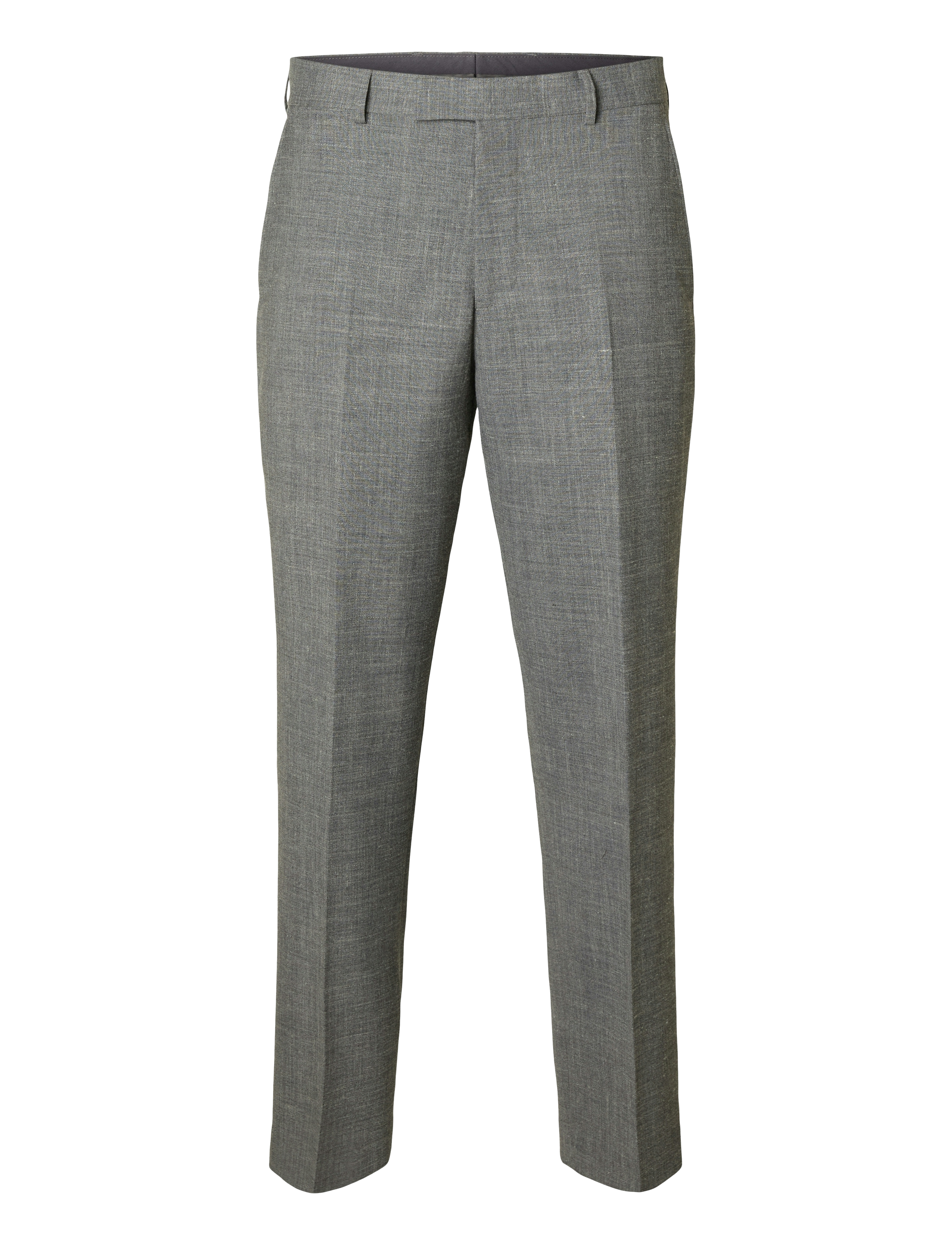 SELECTED Slmslim-Oasis Linen Trs Noos Grau - 50 - Herren