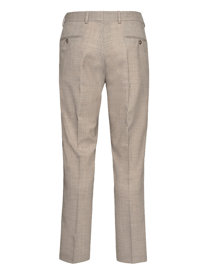 Selected - SLMSLIM-OASIS LINEN TRS NOOS - linne kostymbyxor - sand - 2