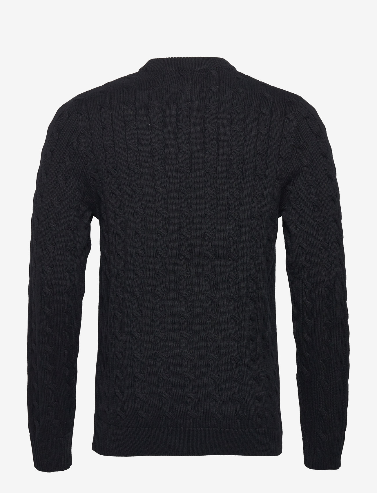 Selected - SLHRYAN STRUCTURE CREW NECK - trøjer - black - 2
