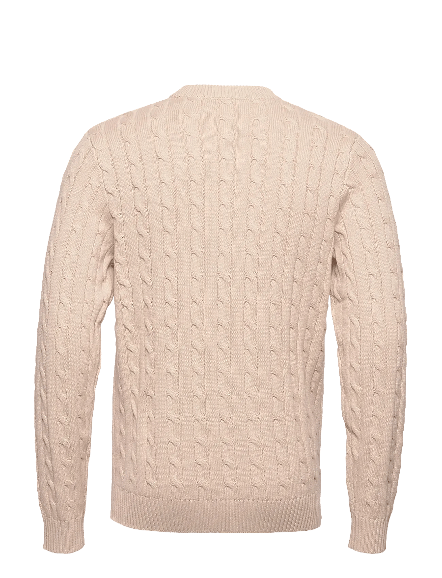 Selected - SLHRYAN STRUCTURE CREW NECK - pyöreäaukkoiset - bone white - 2