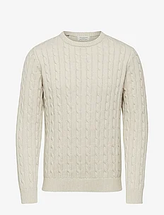 SLHRYAN STRUCTURE CREW NECK W, Selected Homme