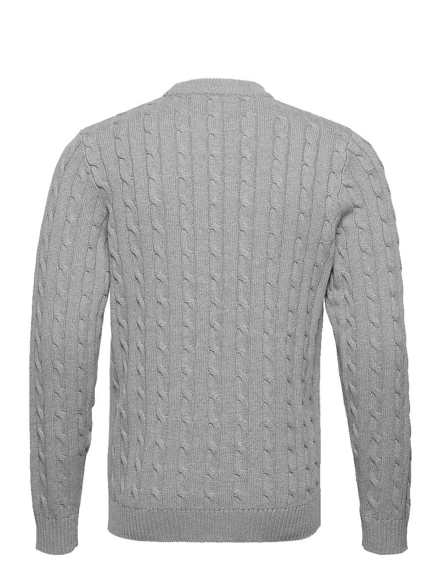 Selected - SLHRYAN STRUCTURE CREW NECK - rundhals - medium grey melange - 2